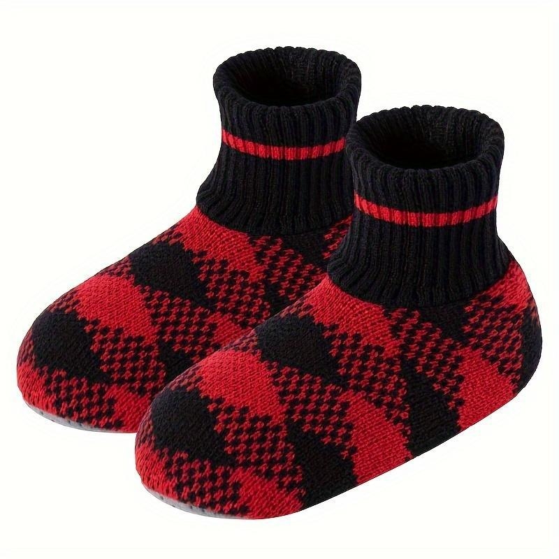 Férfi beltéri papucs vastag talppal (0–3 cm), sportos stílus, Xishi velúr felsőrész, hemp szőtt talp, téli kiadás