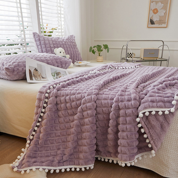 Двупосочно плюшено одеяло-възглавница, сгъваема кола подложка и офисна възглавница за дремка, полиестер, тегло под 300 г, одеяло с млечен велур, за всички сезони, модерен минималистичен стил