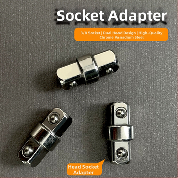 Soketový adaptér, dvojstranný vonkajší štvorcový, rázový mechanizmus rýchlej výmeny, konverzná hlava