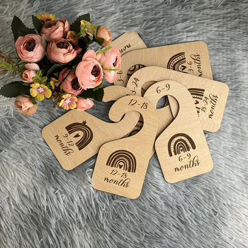 Fa babav gardrób elválasztók ruhatár rendezőhöz — Basswood, modern egyszerű stílus