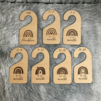 Fa babav gardrób elválasztók ruhatár rendezőhöz — Basswood, modern egyszerű stílus