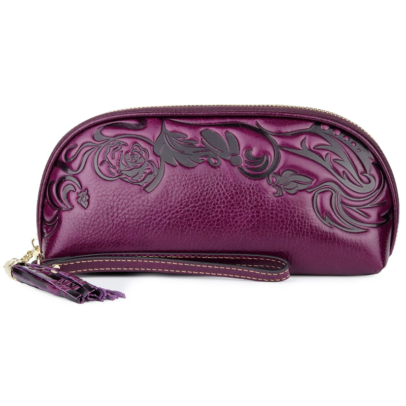 Чанта от маслено восъчена естествена кожа – първи слой кравешка кожа, цип за затваряне, хоризонтална квадратна форма, геометричен модел