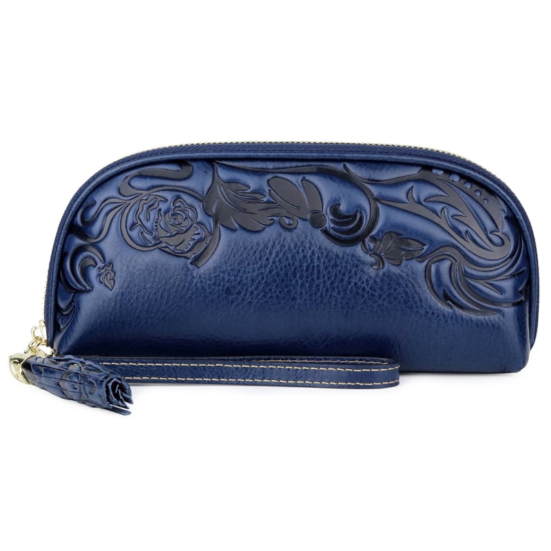 Чанта от маслено восъчена естествена кожа – първи слой кравешка кожа, цип за затваряне, хоризонтална квадратна форма, геометричен модел