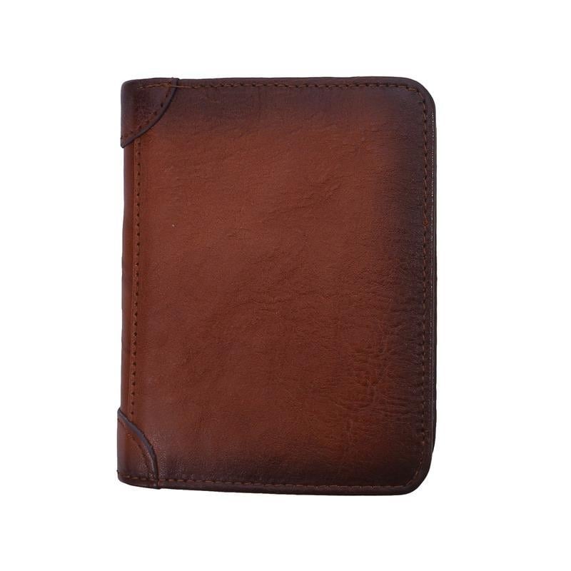 PU odinis apsauginis portfelis vyrams, namų saugojimas