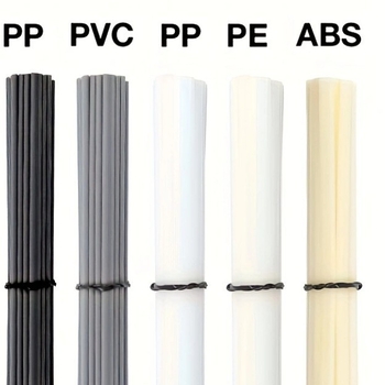 Plastové zváracie tyčinky na opravu nárazníka auta (ABS/PE/PP/PVC)