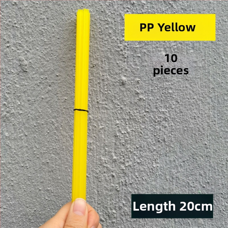 Plastové zváracie tyčinky na opravu nárazníka auta (ABS/PE/PP/PVC)