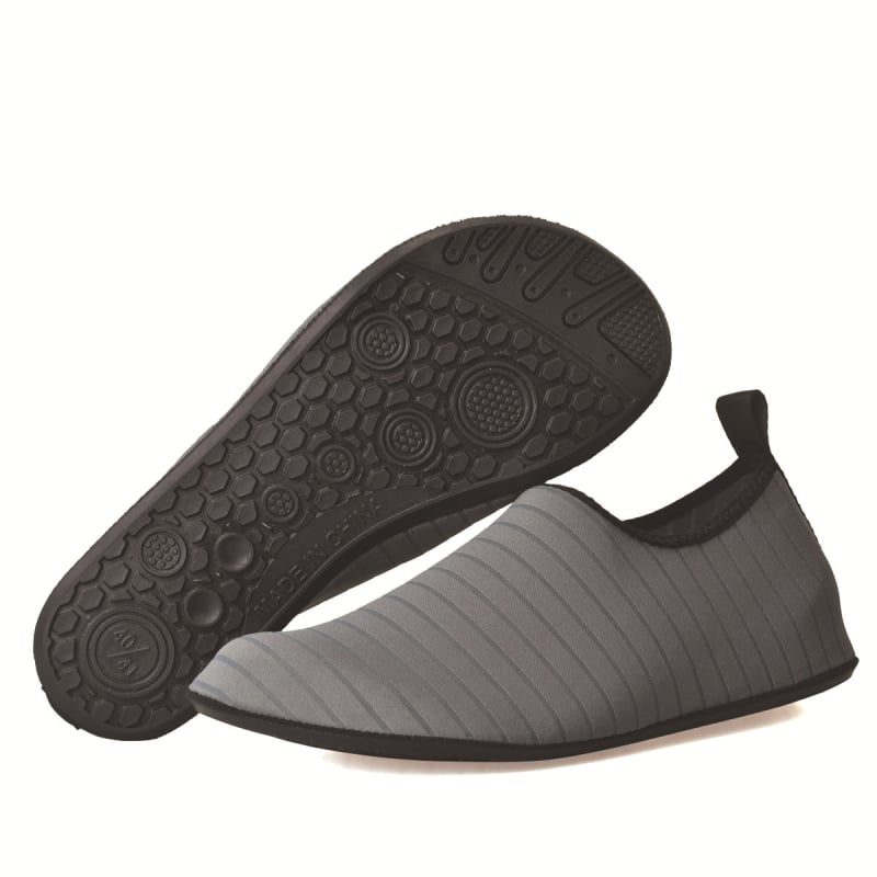 Ανδρικά Υδάτινα Παπούτσια Χαμηλού Προφίλ για Παραλία, Κολύμβηση και Γιόγκα (Άνω μέρος από δίχτυ, Σόλα Καουτσούκ, Ράψιμο)