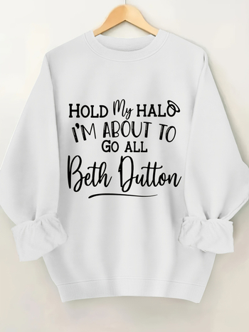 Dámska mikina s okrúhlym výstrihom, dlhé rukávy, polyester 95%+, potlač, street hipster štýl — kódy W4263/W4264