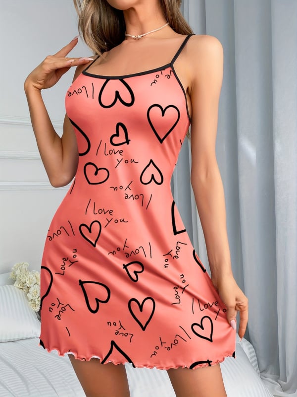 Женска нощничка с презрамки от млячна коприна, секси стил, къса пола, без ръкави, за спане и домашни условия