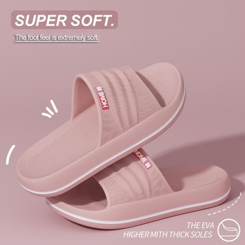 Férfi beltéri papucs (EVA vastag talpú, csúszásmentes, Felső anyag: Xishi Velvet, Talpanyag: Hemp Braided, Stílus: Sportos)