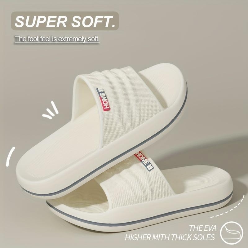 Férfi beltéri papucs (EVA vastag talpú, csúszásmentes, Felső anyag: Xishi Velvet, Talpanyag: Hemp Braided, Stílus: Sportos)