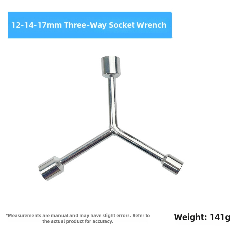 Gram značka Y-typ viacúčelová sada ručných nástrojov pre motocykle s trojramenným zásuvkovým kľúčom a predĺžením