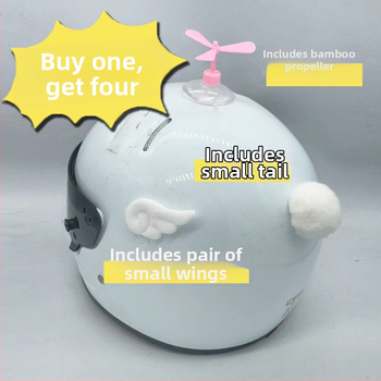 NYQD ABS Dekorácia prilby s mačacími ušami pre elektrický motocykel, 3C certifikácia