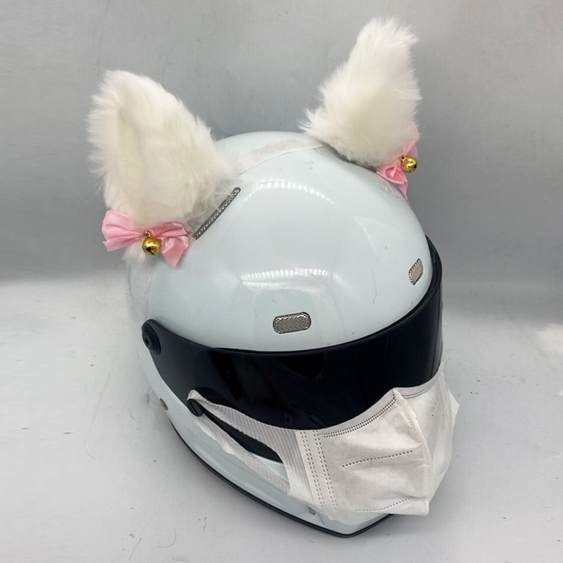 NYQD ABS Dekorácia prilby s mačacími ušami pre elektrický motocykel, 3C certifikácia