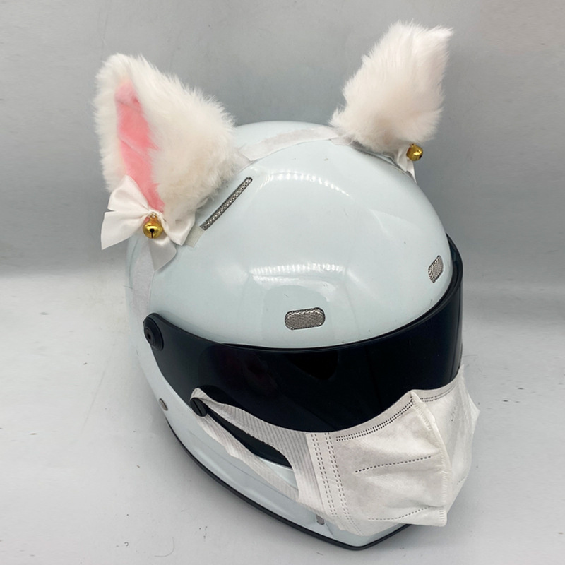 NYQD ABS Dekorácia prilby s mačacími ušami pre elektrický motocykel, 3C certifikácia