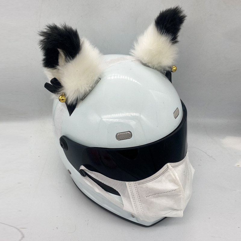 NYQD ABS Dekorácia prilby s mačacími ušami pre elektrický motocykel, 3C certifikácia