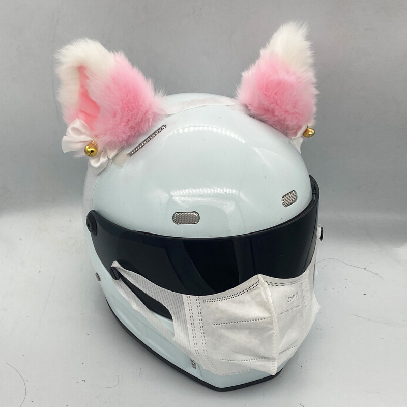 NYQD ABS Dekorácia prilby s mačacími ušami pre elektrický motocykel, 3C certifikácia