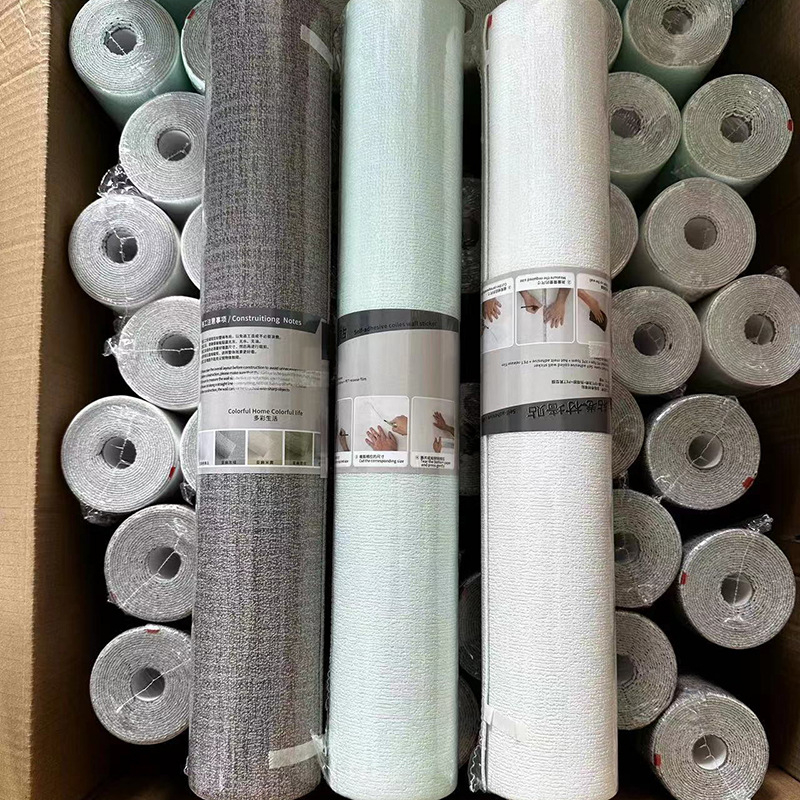 Ленена самозалепваща тапет за стени, модерна минималистична естетика, дебелина 3 мм, слой 3, висок клас