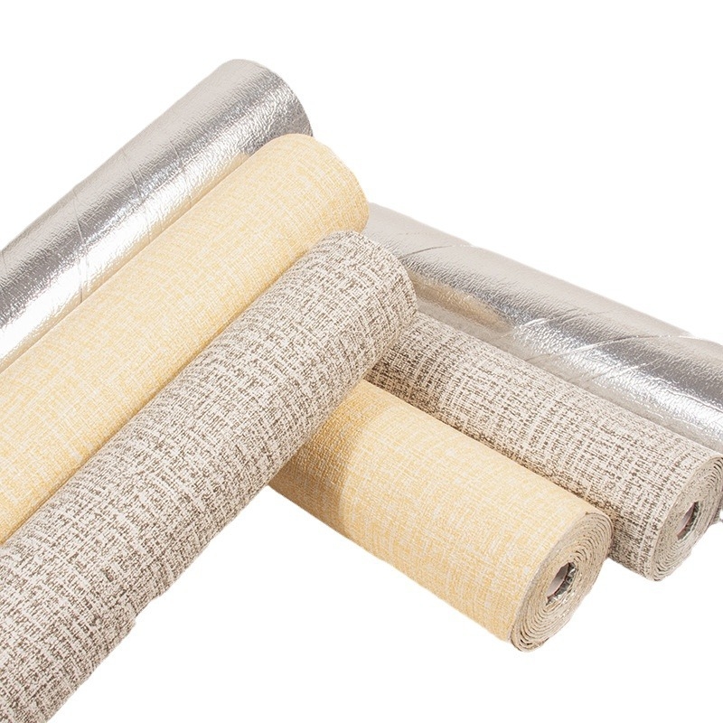 Ленена самозалепваща тапет за стени, модерна минималистична естетика, дебелина 3 мм, слой 3, висок клас