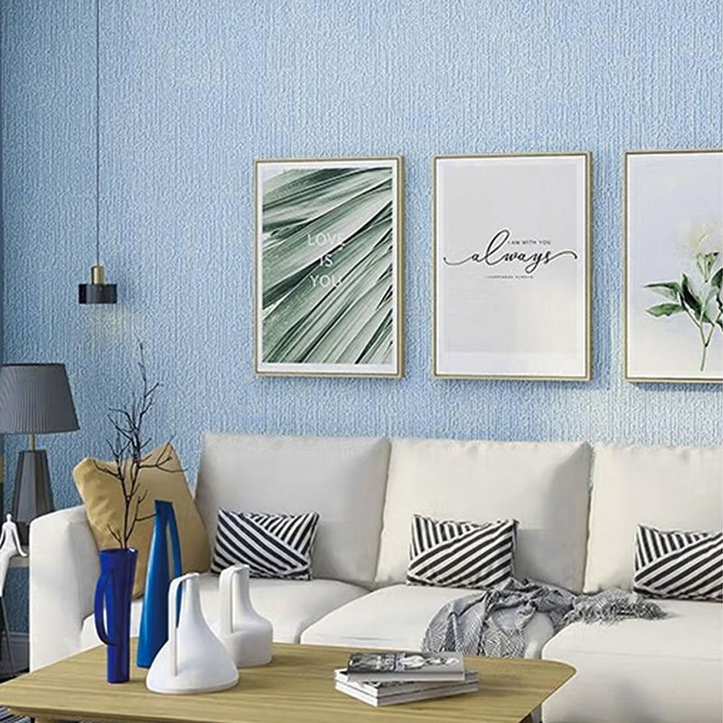 Ленена самозалепваща тапет за стени, модерна минималистична естетика, дебелина 3 мм, слой 3, висок клас