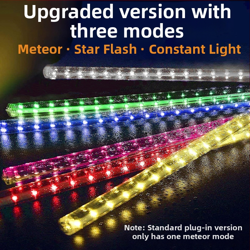 Vonkajšie reťazové svetlá - dizajn meteorického dažďa, 110V, CE, Zhixiao, 744206824179