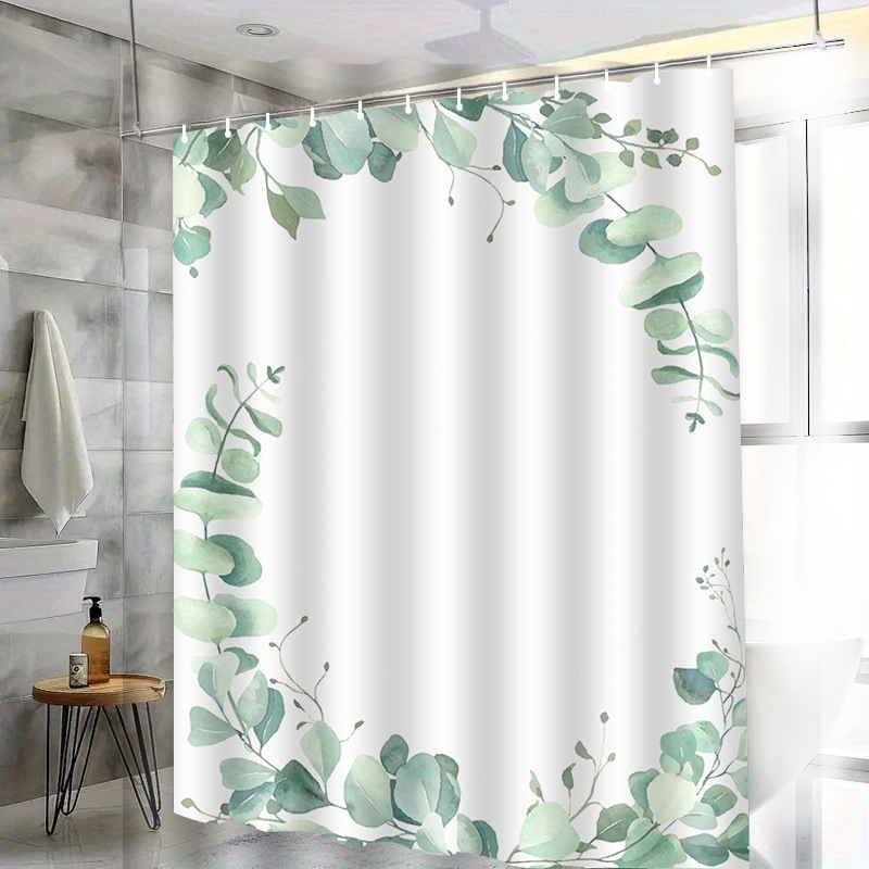 Set sprchových závesov – polyester, bez vŕtania, moderný minimalistický štýl, pôvod Yiwu, kód produktu H-4351-4360