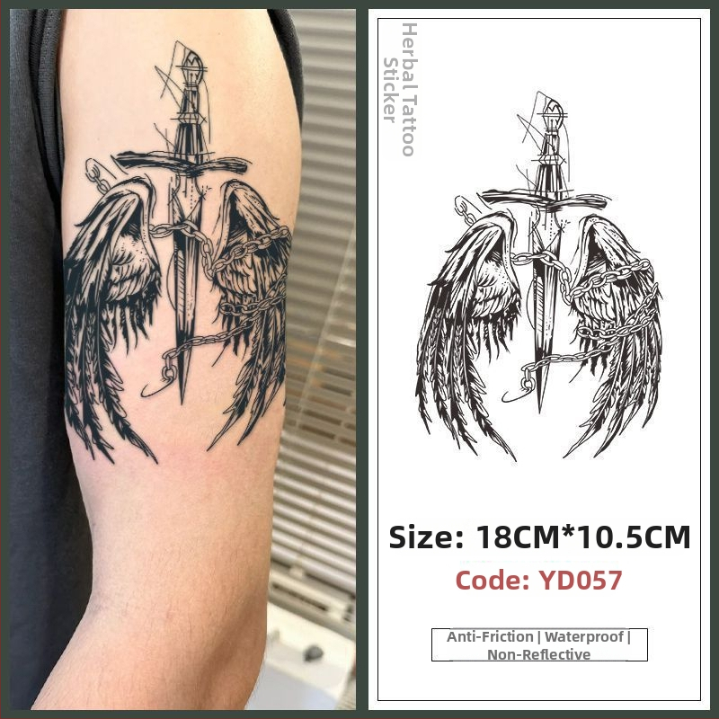 Dočasné tetovanie samolepka – Dizajn parož jelena – Značka Guangzhou xiangrun, Pôvod: pevninská Čína, Žiadne prispôsobenie, Import: Nie