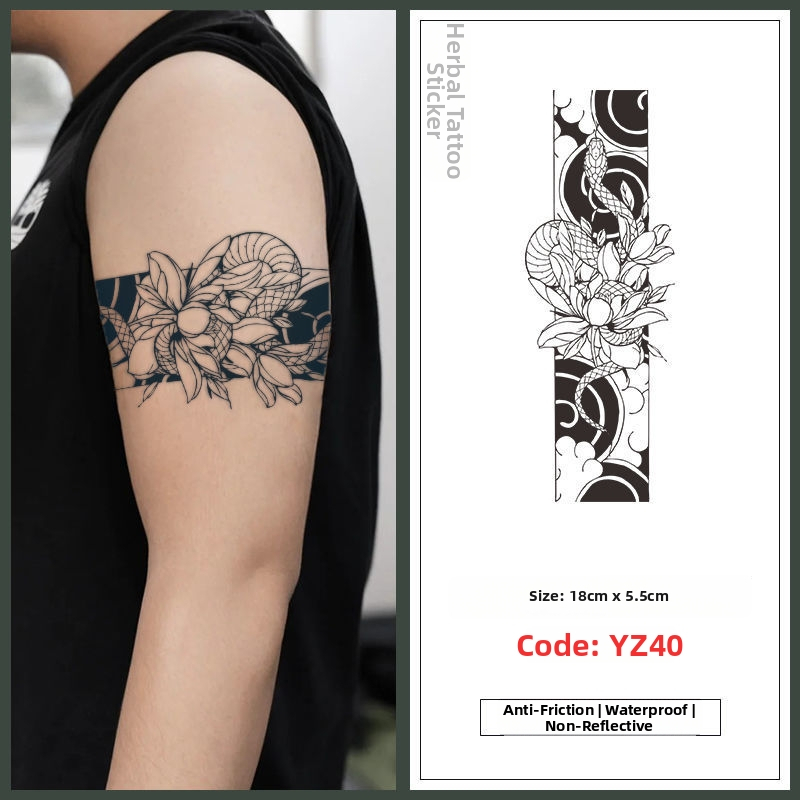 Dočasné tetovanie samolepka – Dizajn parož jelena – Značka Guangzhou xiangrun, Pôvod: pevninská Čína, Žiadne prispôsobenie, Import: Nie