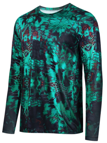 Rybárska košeľa s rýchloschnúcou látkou z chemických vlákien, pánska, dlhý rukáv, vhodná na beh, cyklistiku, turistiku a rybolov