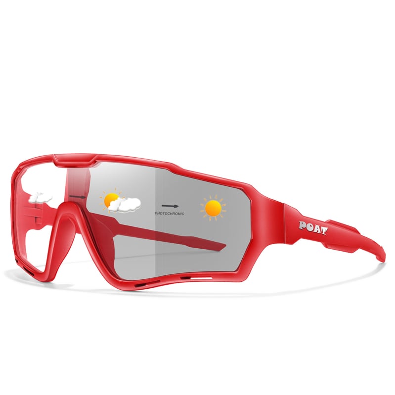 Ciklističke naočale s punim okvirom od PC-a, leća koja mijenja boju, unisex