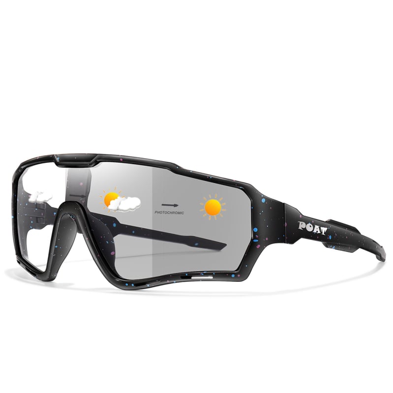 Ciklističke naočale s punim okvirom od PC-a, leća koja mijenja boju, unisex