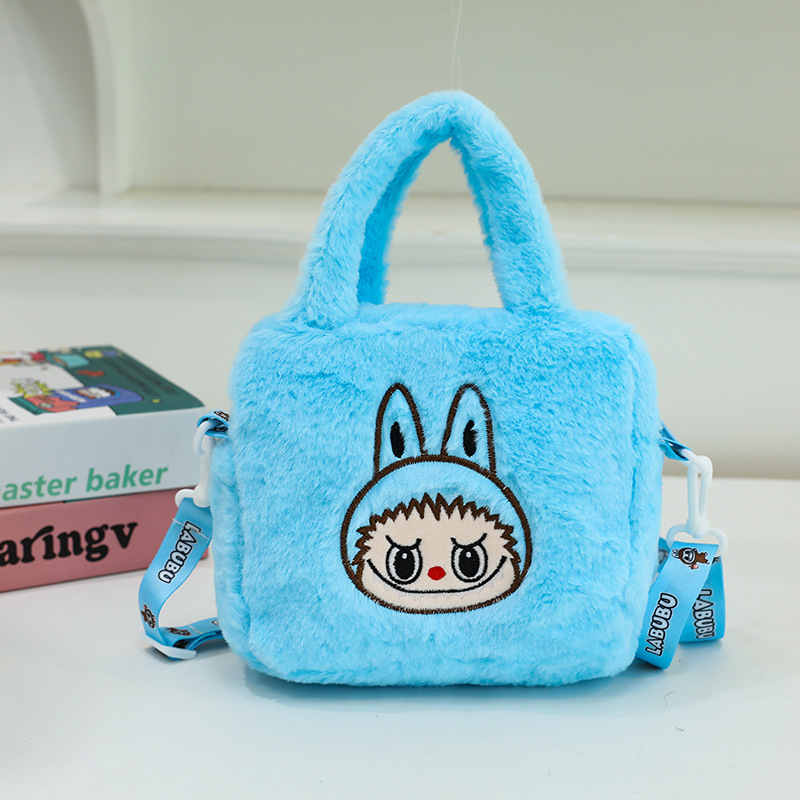 Capybara pliš torba za rame, crossbody stil, kratki pliš, PP pamuk punjenje, OEM logo