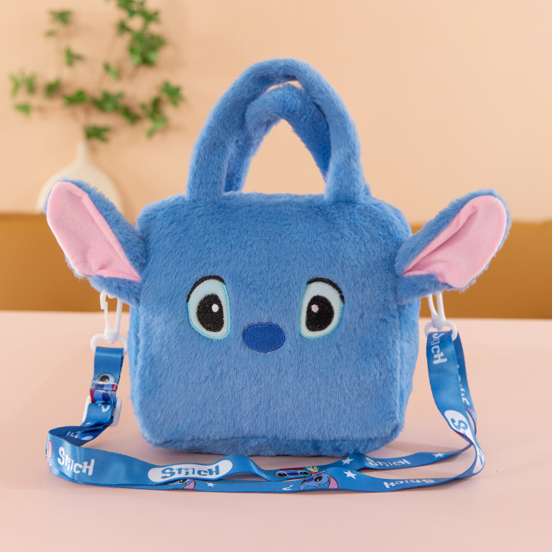 Capybara pliš torba za rame, crossbody stil, kratki pliš, PP pamuk punjenje, OEM logo