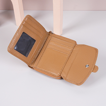 Mincovník z nylonu a kože prvého radu býčej kože s mikrovláknom, jednofarebný vzor, mestský štýl, ultra ľahký, ochrana proti krádeži