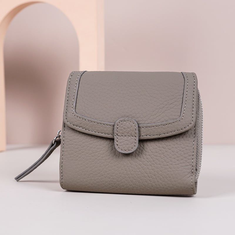 Mincovník z nylonu a kože prvého radu býčej kože s mikrovláknom, jednofarebný vzor, mestský štýl, ultra ľahký, ochrana proti krádeži