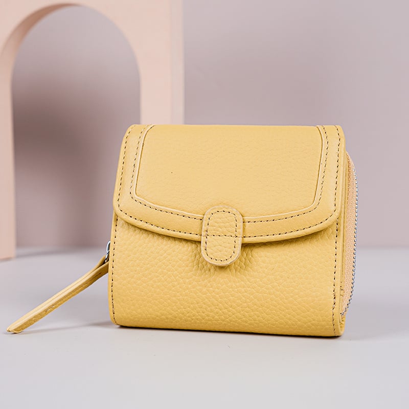 Mincovník z nylonu a kože prvého radu býčej kože s mikrovláknom, jednofarebný vzor, mestský štýl, ultra ľahký, ochrana proti krádeži