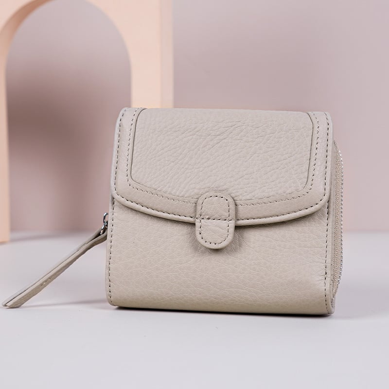 Mincovník z nylonu a kože prvého radu býčej kože s mikrovláknom, jednofarebný vzor, mestský štýl, ultra ľahký, ochrana proti krádeži