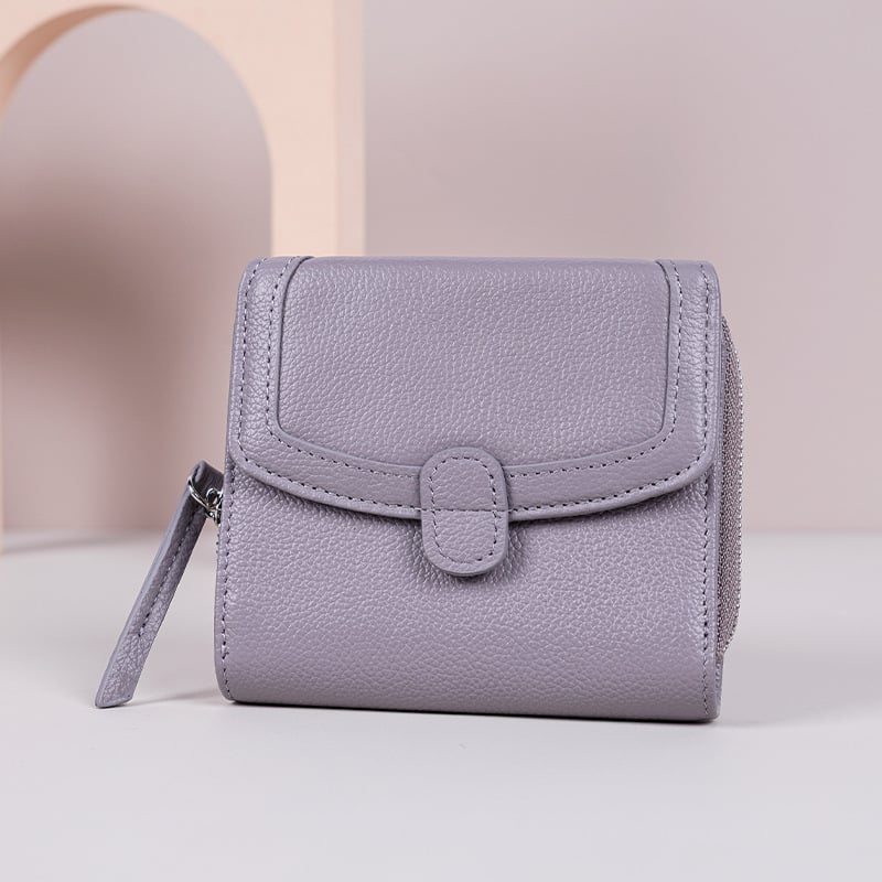 Mincovník z nylonu a kože prvého radu býčej kože s mikrovláknom, jednofarebný vzor, mestský štýl, ultra ľahký, ochrana proti krádeži