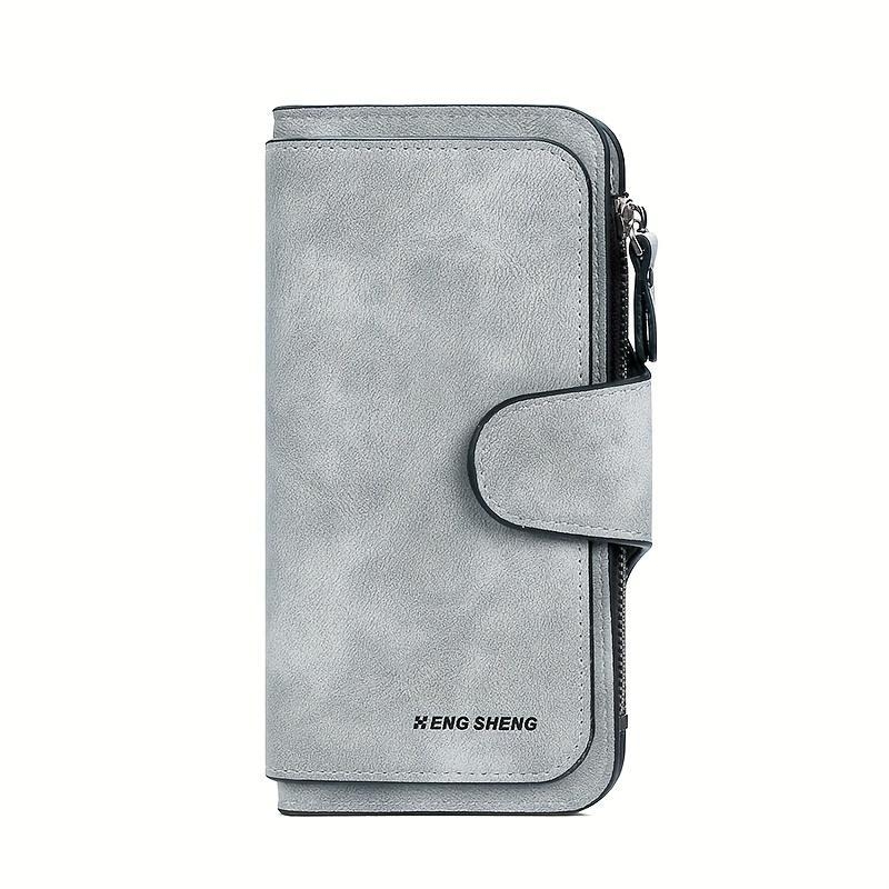 Retro minimalistisks PU kartes maciņš, kluč stila vīriešiem