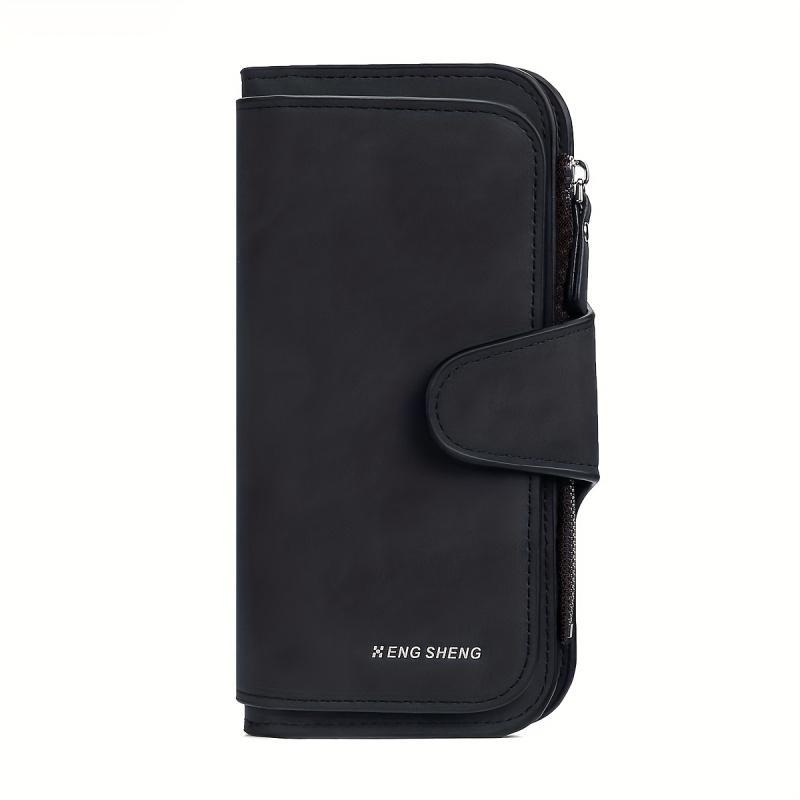 Retro minimalistisks PU kartes maciņš, kluč stila vīriešiem