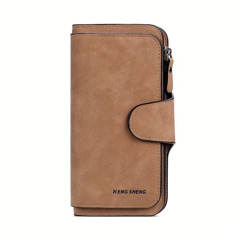 Retro minimalistisks PU kartes maciņš, kluč stila vīriešiem