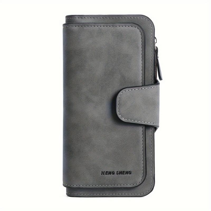 Retro minimalistisks PU kartes maciņš, kluč stila vīriešiem