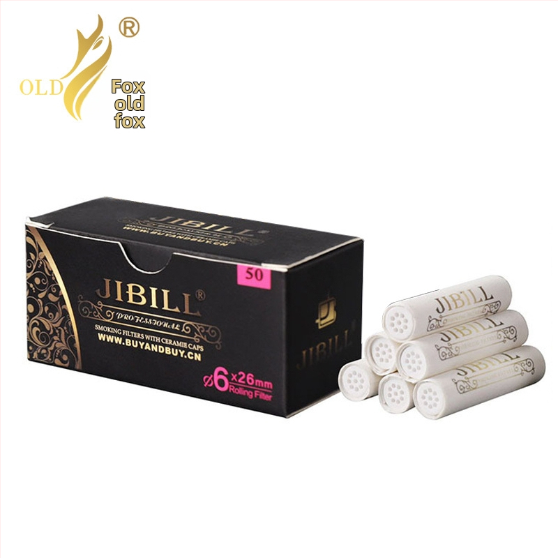 Ekologický filter na cigarety | Materiál: aktívny uhlík/papier/plast alebo keramika; Štýl: moderná jednoduchosť; Balenie: 100 ks; Bez loga