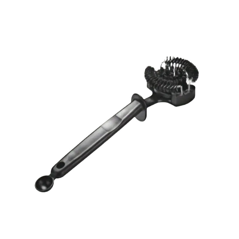 Полуавтоматична четка за почистване на кафе машина със сменяема глава и дръжка за еспресо машини