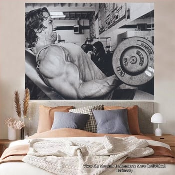 Nástenný gobelín — plyšový materiál, 100% polyester, moderný minimalistický štýl (digitálny tepelný transfer; obdĺžnikový tvar)