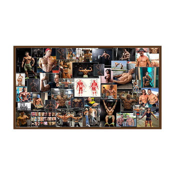 Стенно гоблен — плюшен материал, 100% полиестер, модерен минималистичен стил (цифров термален трансфер; правоъгълна форма)