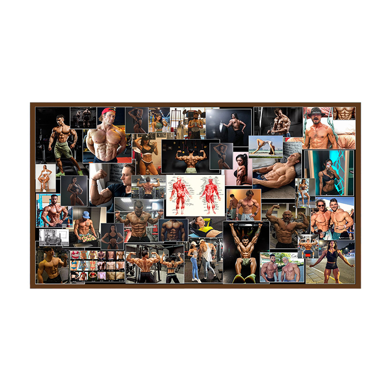 Стенно гоблен — плюшен материал, 100% полиестер, модерен минималистичен стил (цифров термален трансфер; правоъгълна форма)