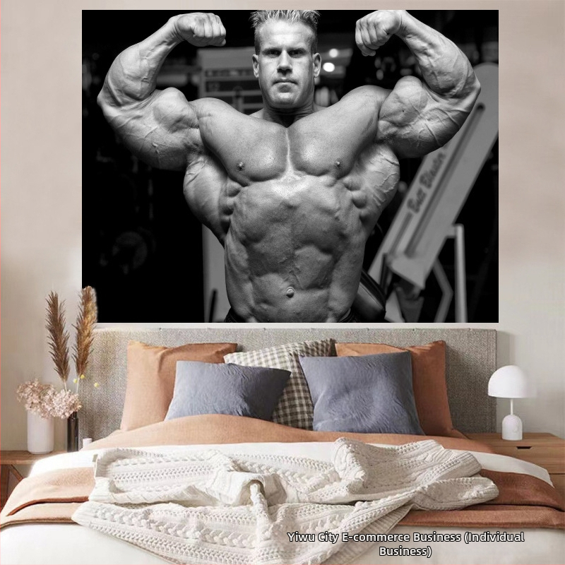 Nástenný gobelín — plyšový materiál, 100% polyester, moderný minimalistický štýl (digitálny tepelný transfer; obdĺžnikový tvar)