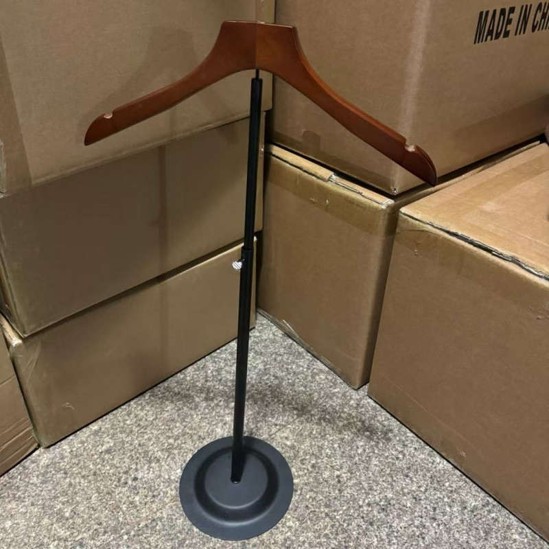 Teleskopický stojan na tričká pre obchod s odevmi — kovový stojan s T-tvarom pre dospelých a deti