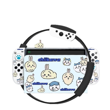 Nintendo Switch OLED aizsargkaste — silikons, matēta virsma, pret pirkstu nospiedumiem, mīksta sajūta, saderīgs ar Switch un Switch OLED, svars 59 g